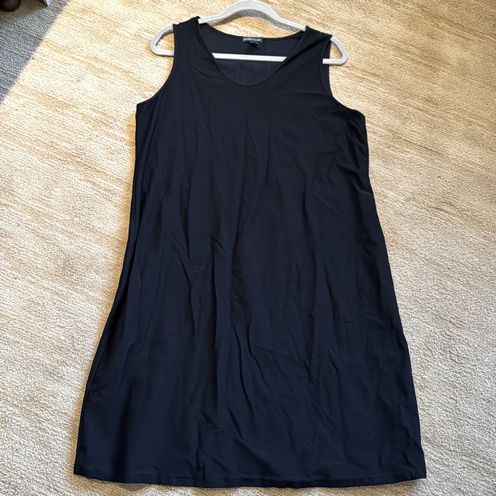 Eileen Fisher black dress